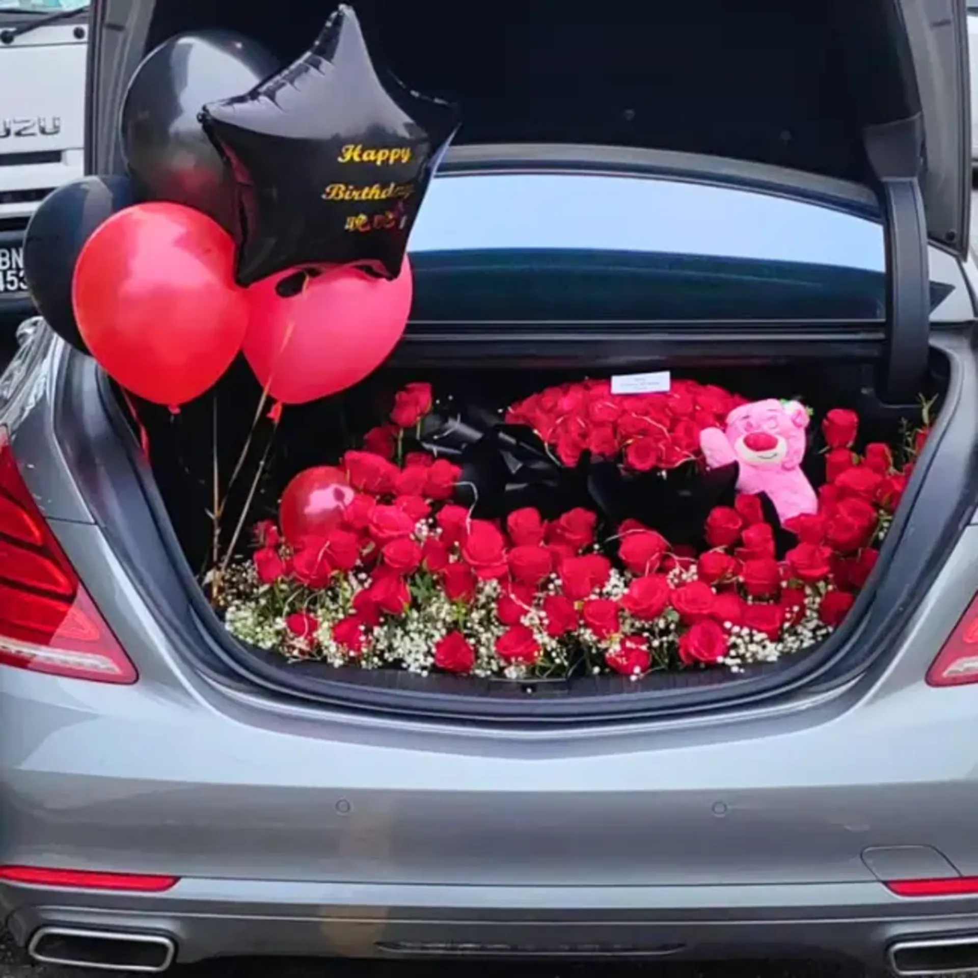 Scarlet Rosy Surprise