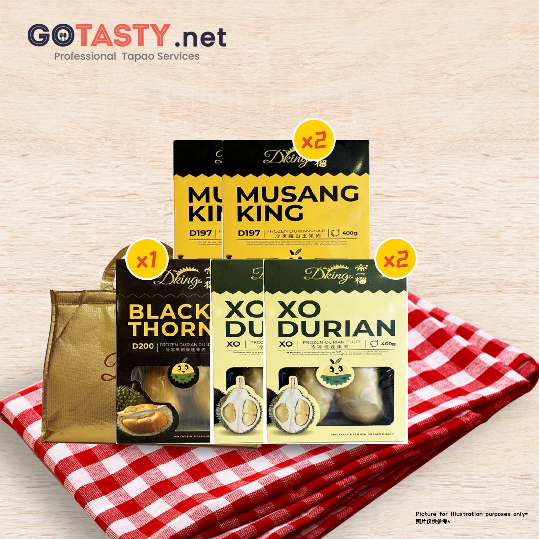 Dking - Frozen Durian Set (Musang King x2，Black Thorn x1，XO x2) — photo 2