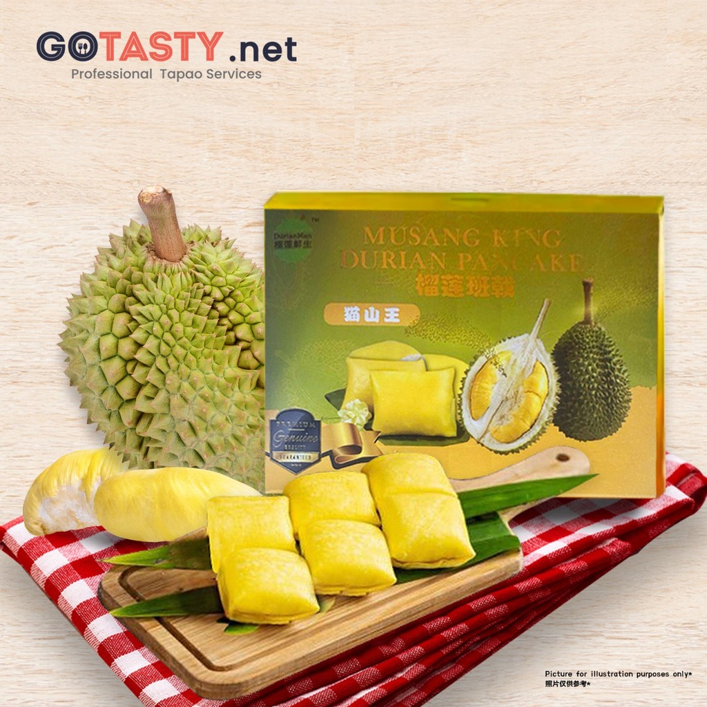 DurianMan Musang King Durian Pancake