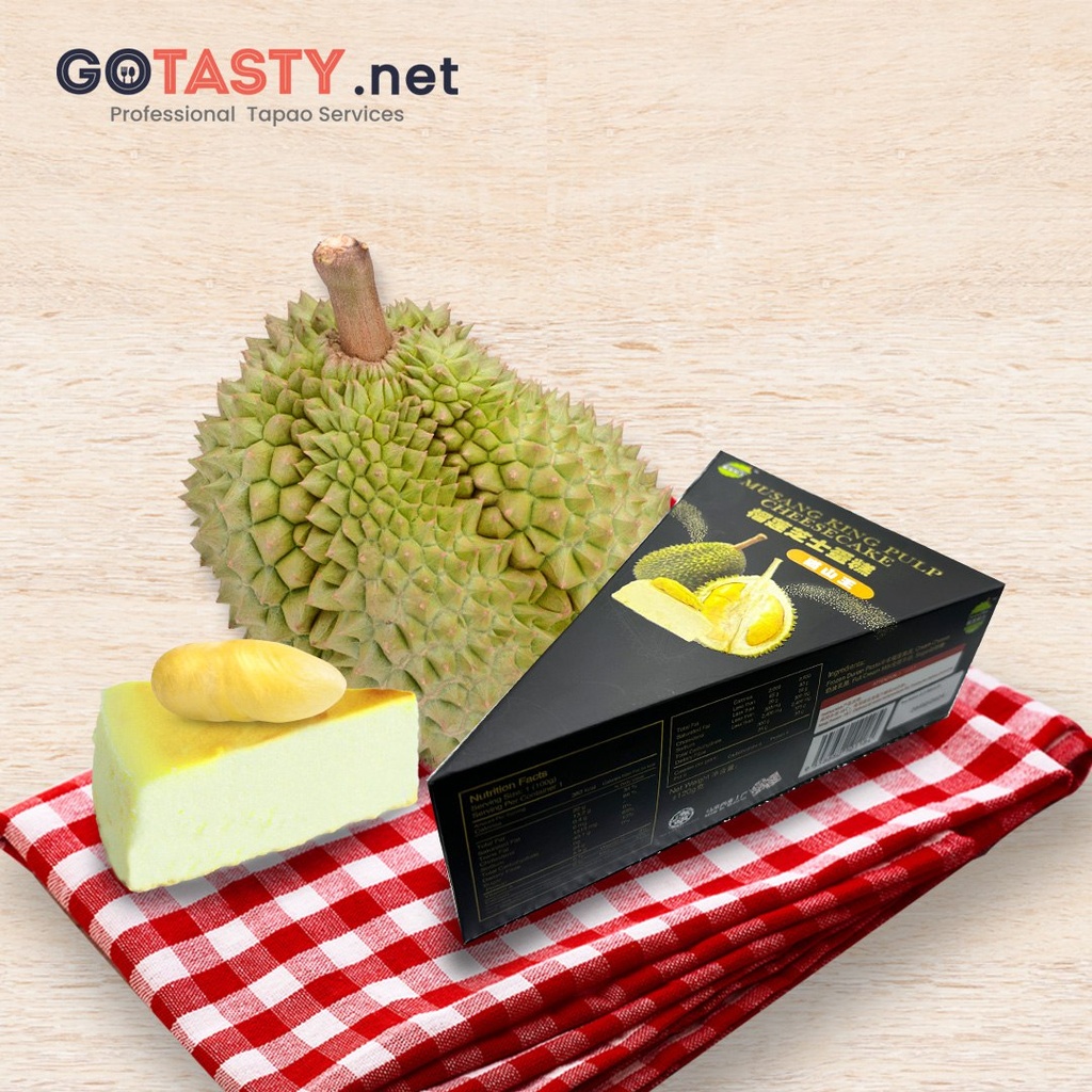 DurianMan MusangKing Pulp Cheese Cake (1 slice) — photo 2