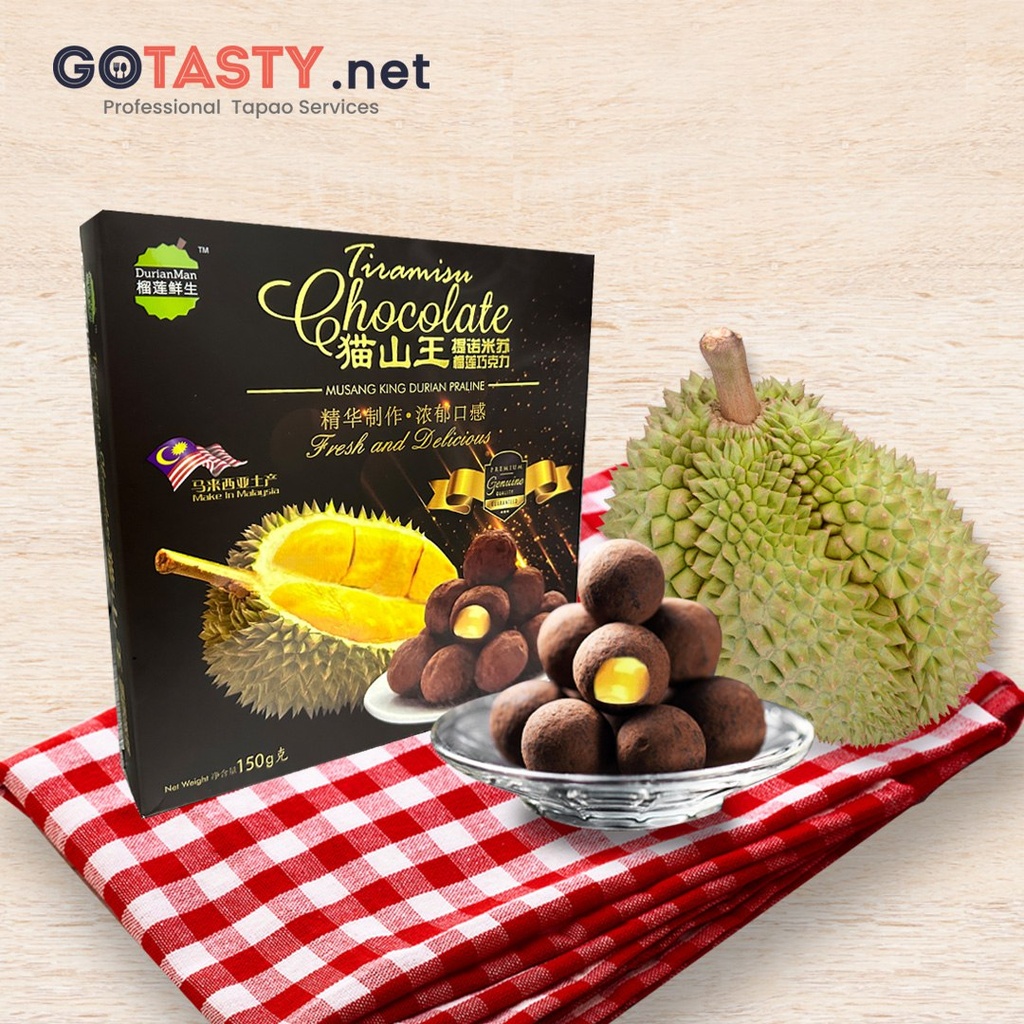 DurianMan Tiramisu Chocolate (150g)