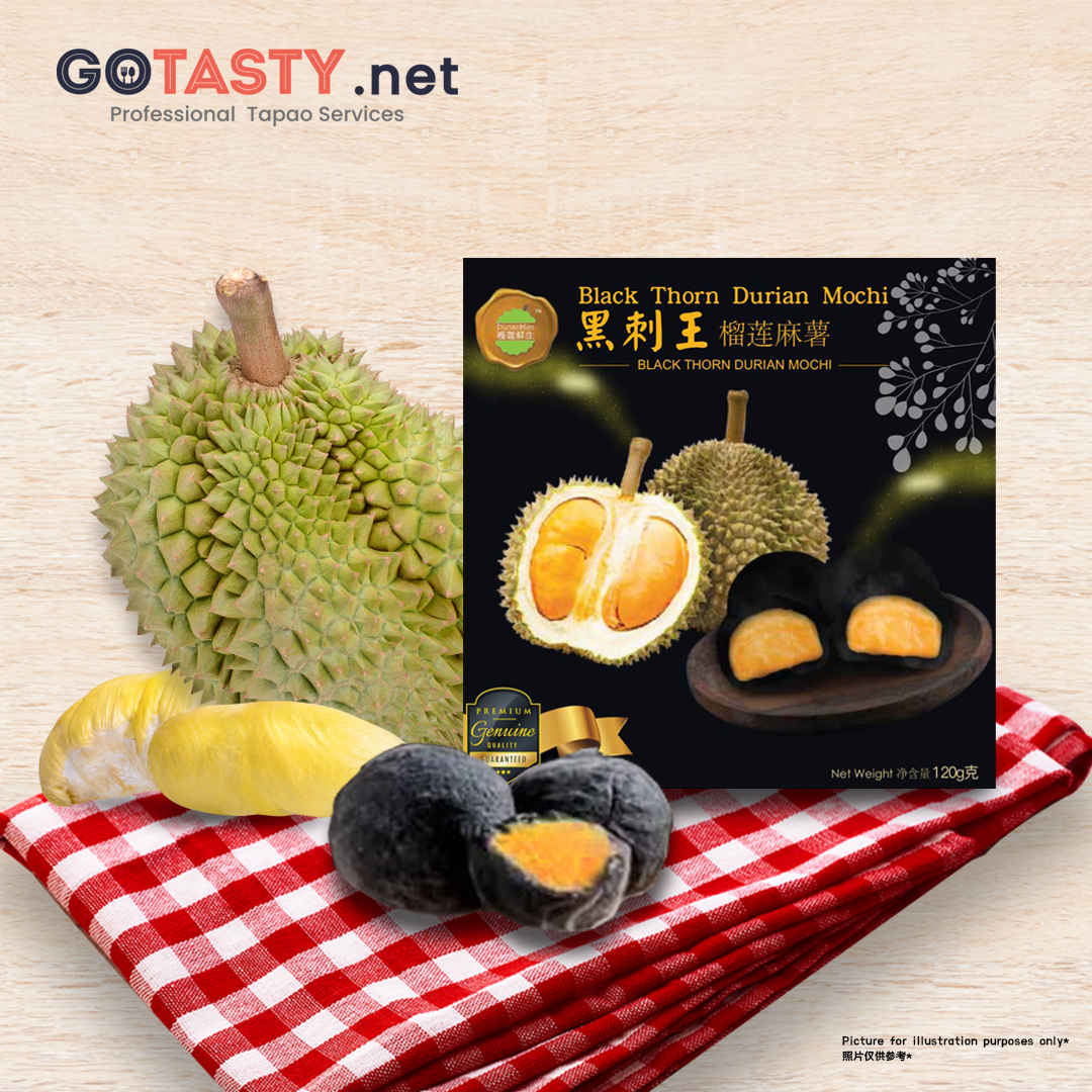 Kuala Lumpur DurianMan - Black Thorn Durian Mochi (1 box)