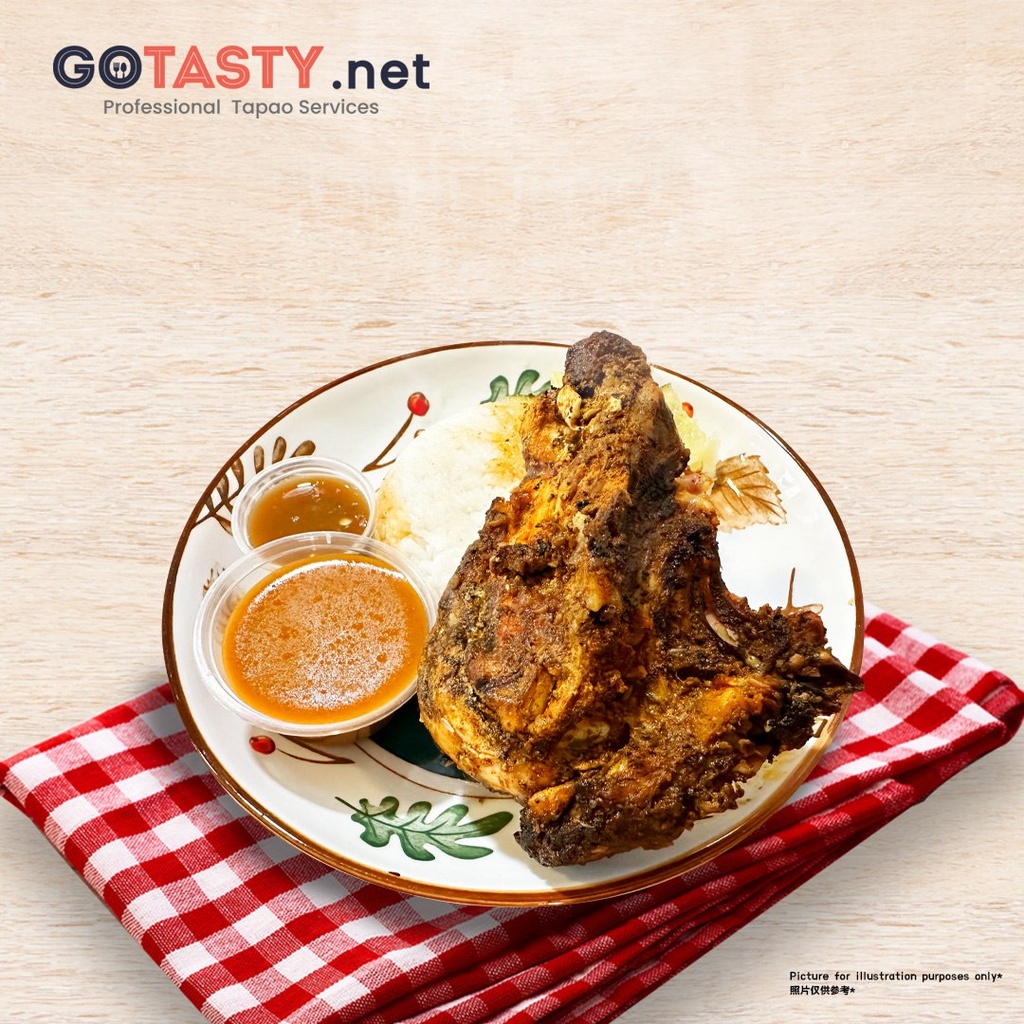 Selangor Nasi Kukus Pak Mezoh - Ayam Bakar Pasu Telangkup (half chicken) — photo 3