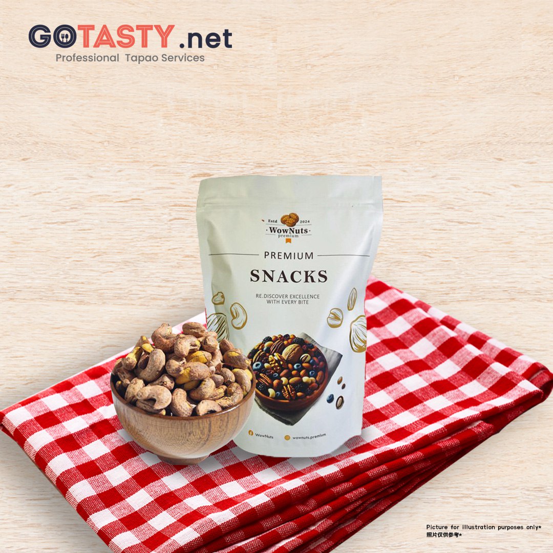 WowNuts - Roasted Cashew Nuts 400gm (Skin on) — photo 2