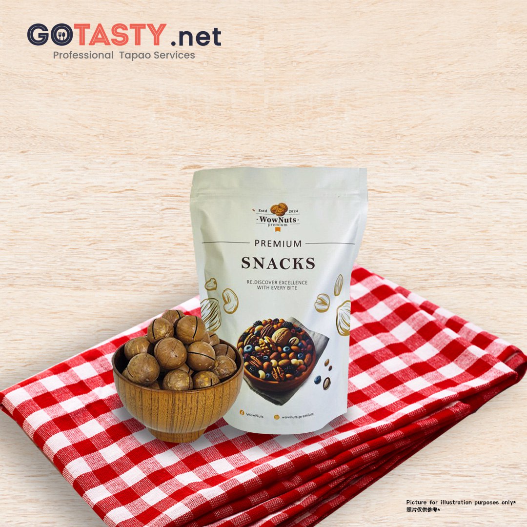 WowNuts - Roasted Macadamia Nuts 400gm — photo 2