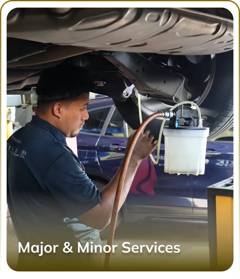 Major & Minor Services