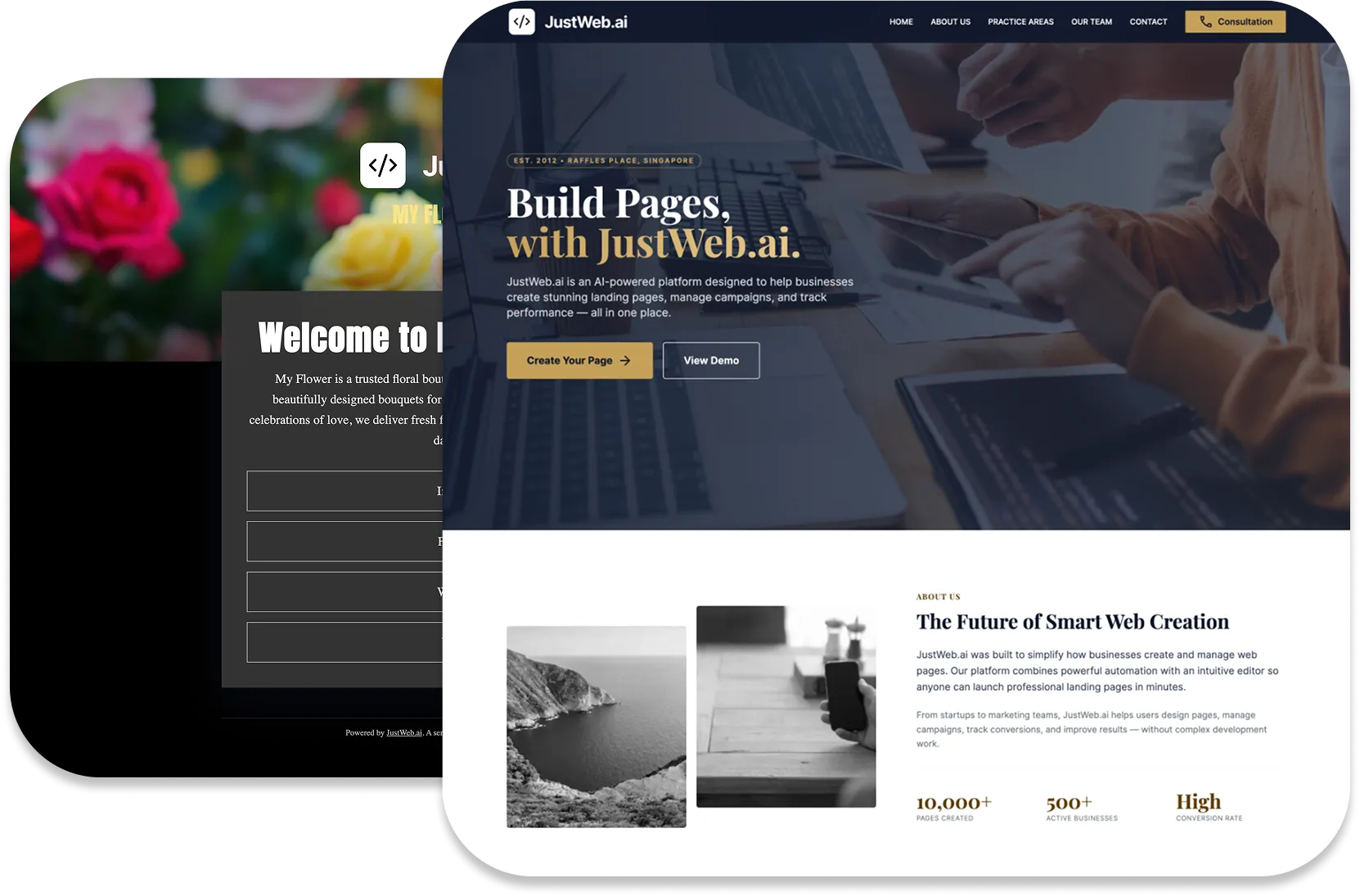 Custom page preview