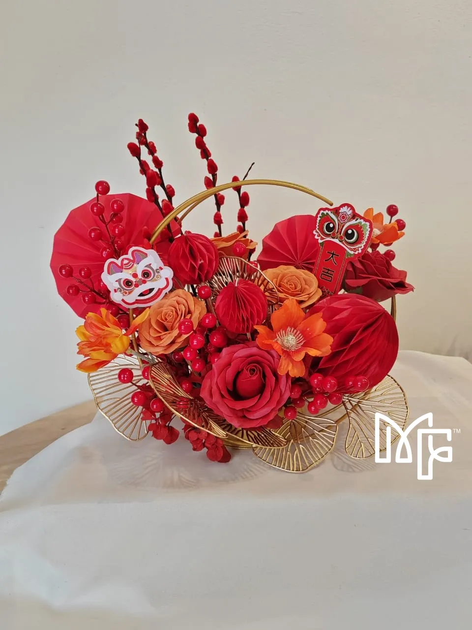 CNY Festive Tabletop Blooms