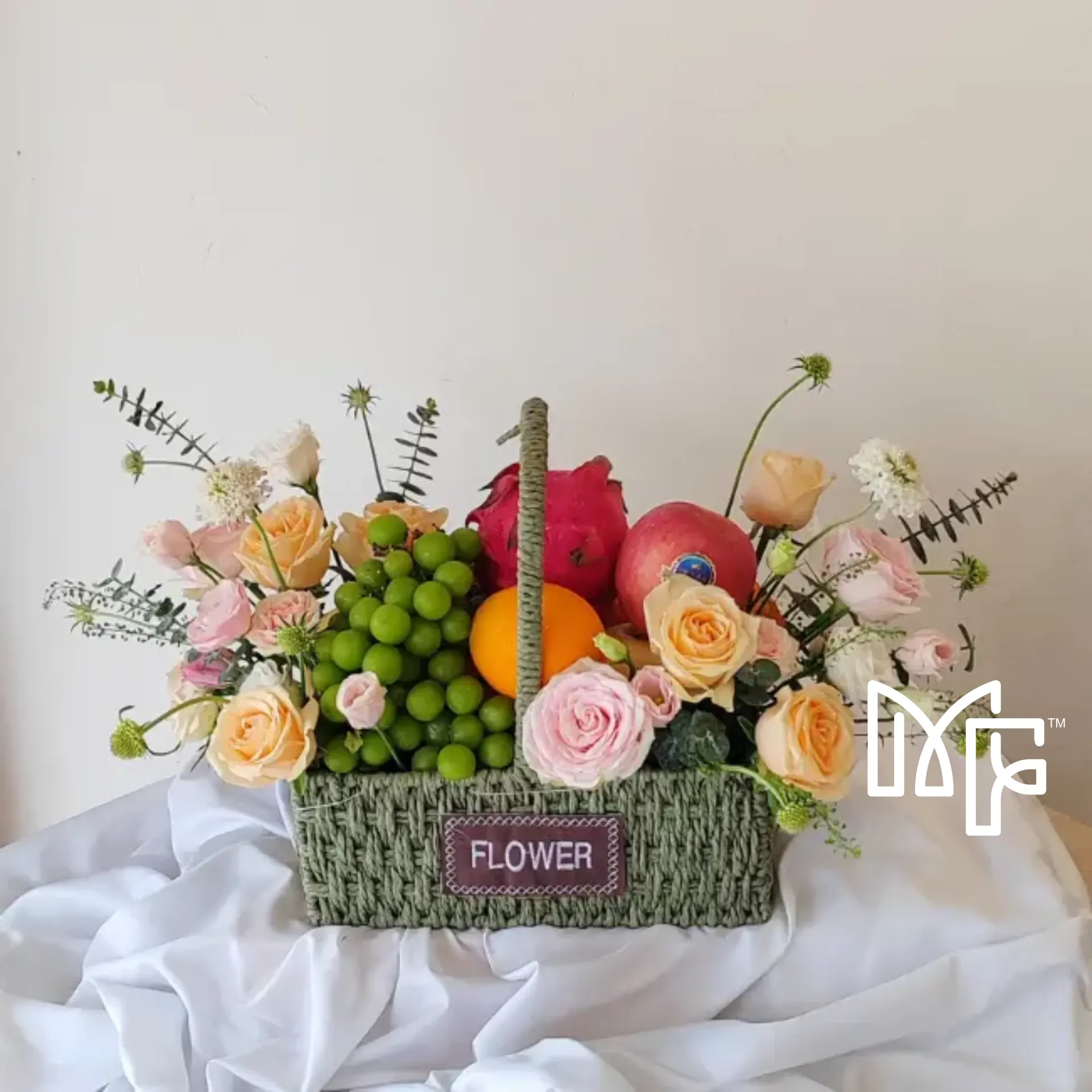 Floral Bloom Basket