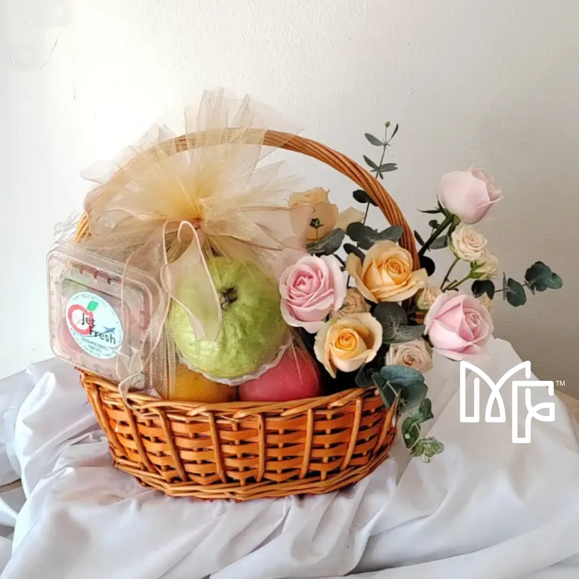 Floral Fruity Bliss Basket