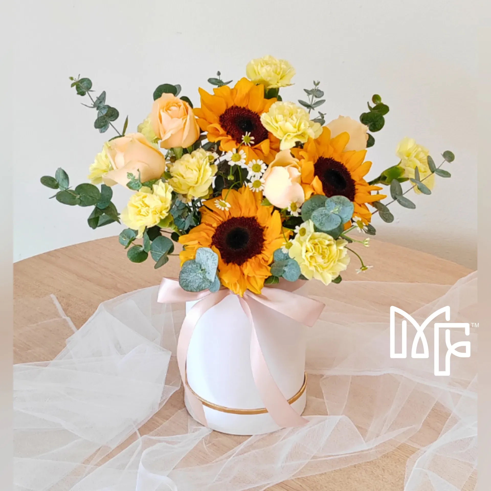 Golden Bloom Box