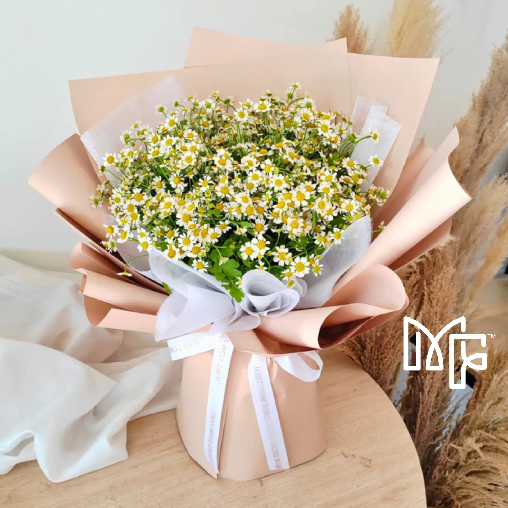Golden Serenity Bouquet