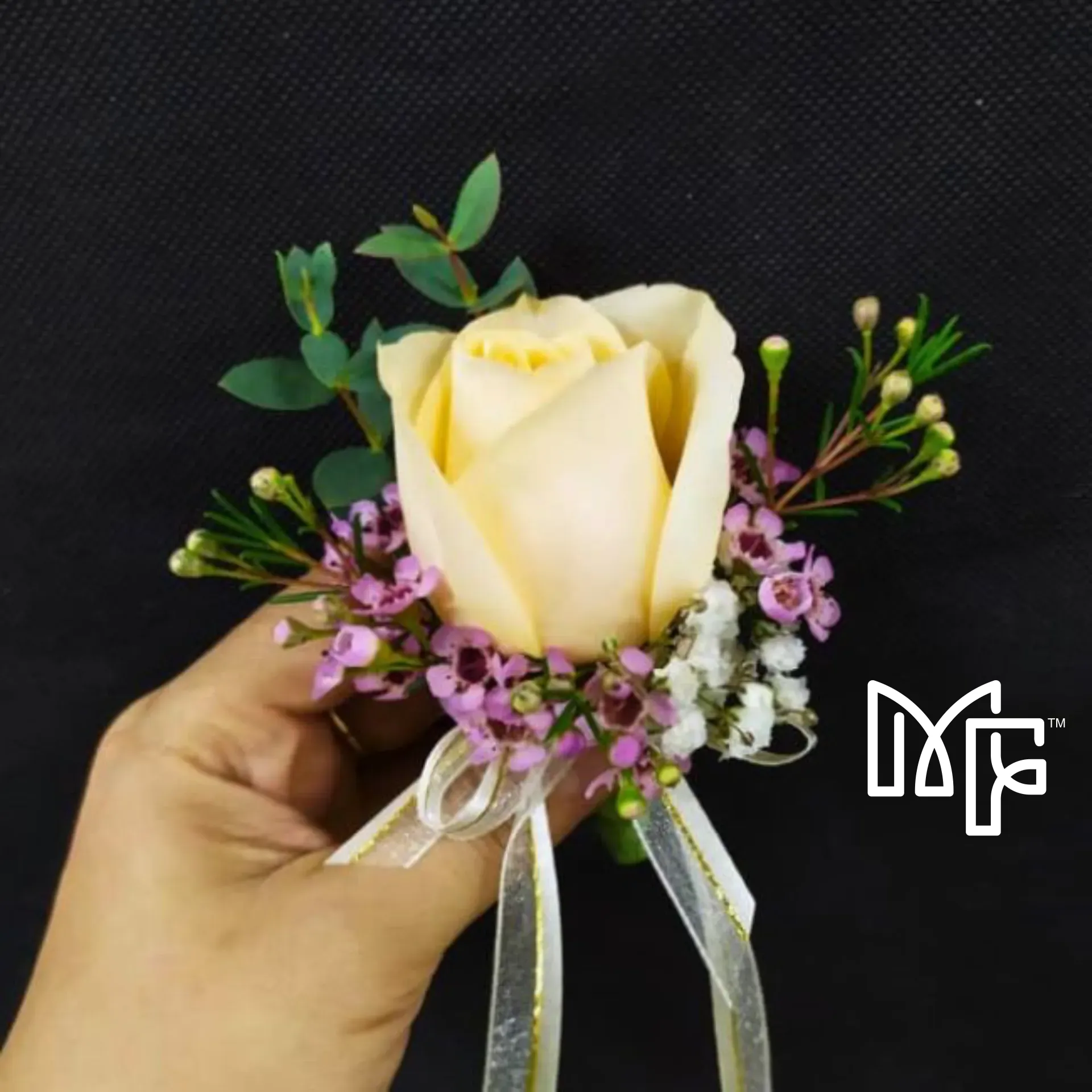 Rosy Charm Corsage