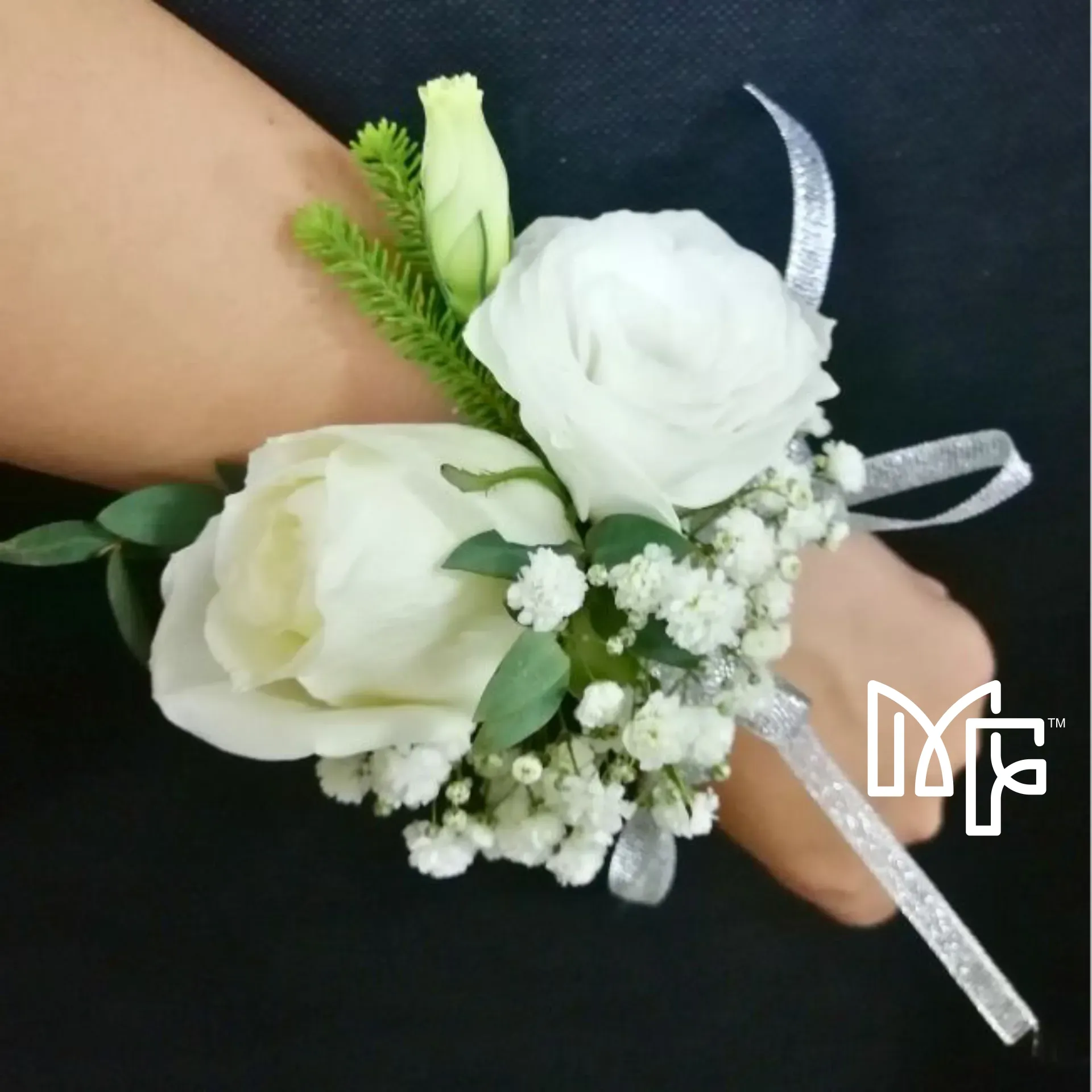 Rosy Whisper Wrist Corsage