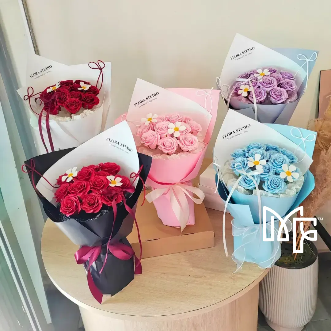 Velentine's Soap Flower VS1