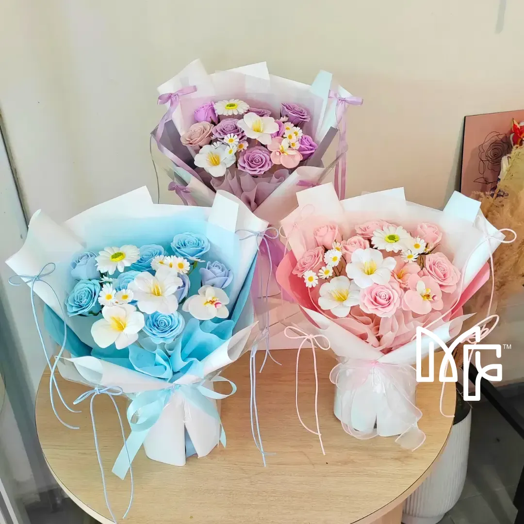 Velentine's Soap Flower VS2