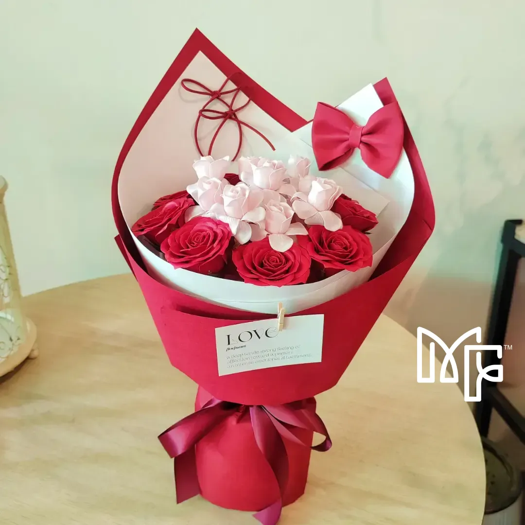 Velentine's Soap Flower VS4