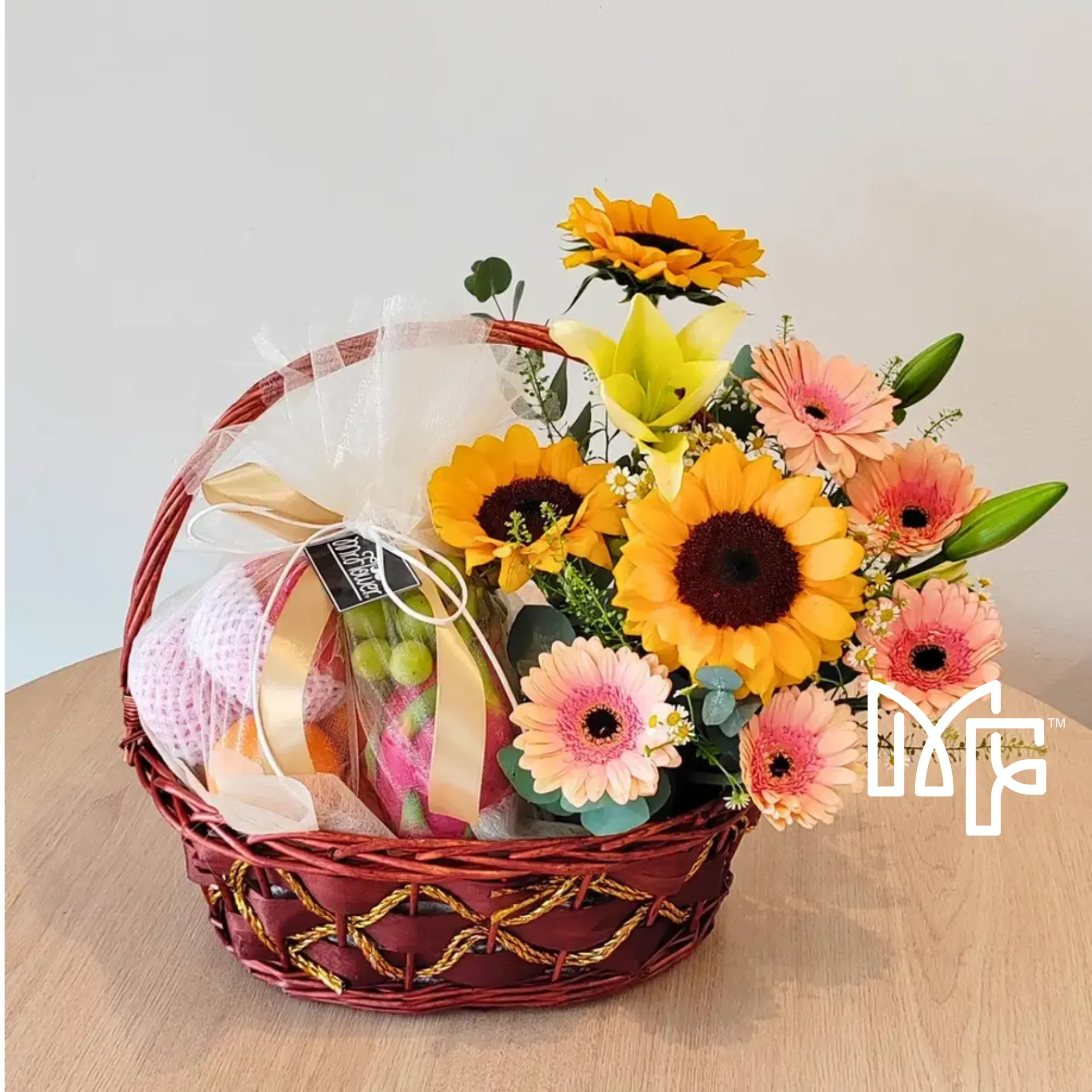 Vibrant Harvest Basket